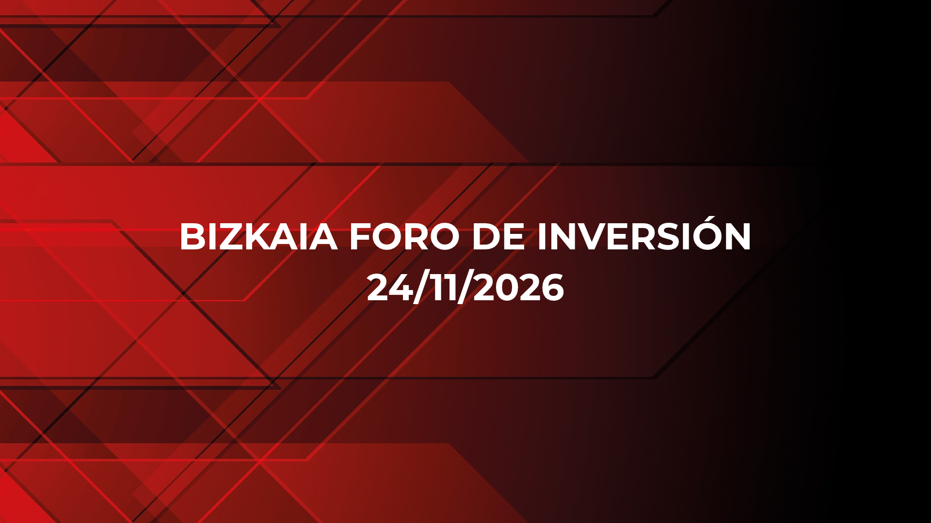 Bizkaia Foro de Inversión